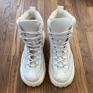 Jeffrey Campbell White Platform Boot